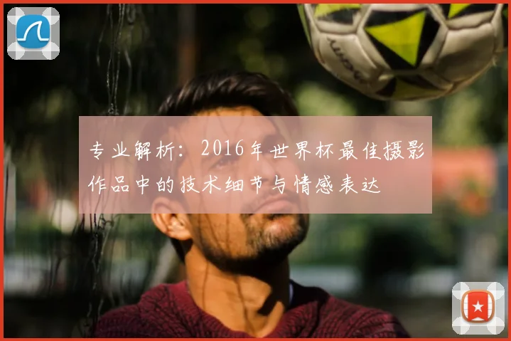 专业解析：2016年世界杯最佳摄影作品中的技术细节与情感表达
